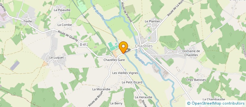 localisation de l'entreprise MADAME HELENE MARIE OLLINO à CHAZELLES