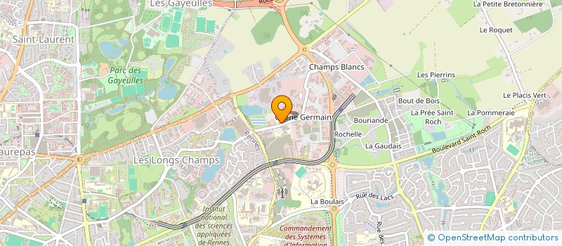localisation de l'entreprise MADAME HELENE MARTIN à CESSON-SEVIGNE