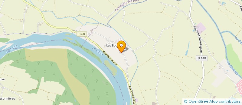 localisation de l'entreprise MADAME HELENE MARTIN à SAINT-BENOIT-SUR-LOIRE