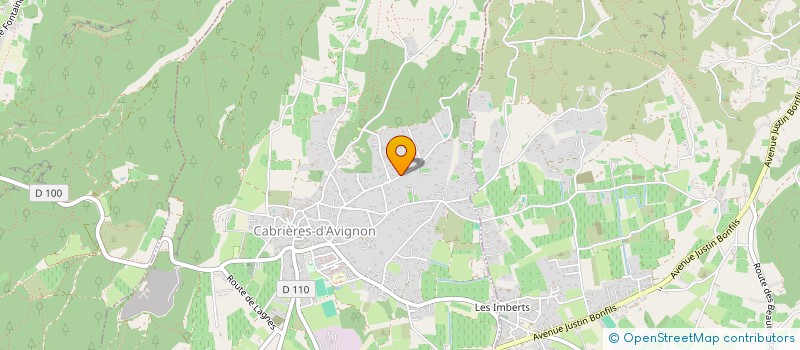 localisation de l'entreprise MADAME HELENE MARTIN à CABRIERES-D'AVIGNON