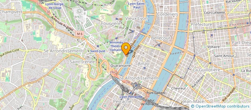 localisation de l'entreprise MADAME HELENE MARTINEZ à LYON