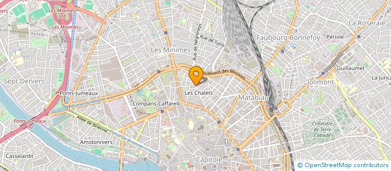 localisation de l'entreprise MADAME HELENE MARY  TOULOUSE