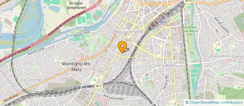 localisation de l'entreprise MADAME HELENE MARY  TOUL