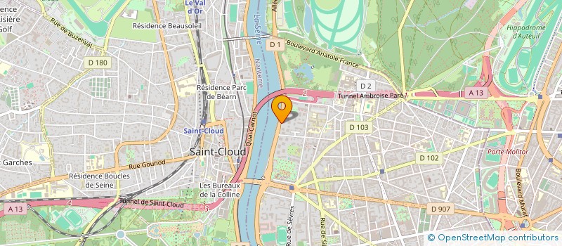 localisation de l'entreprise MADAME HELENE MASQUELIER à BOULOGNE BILLANCOURT