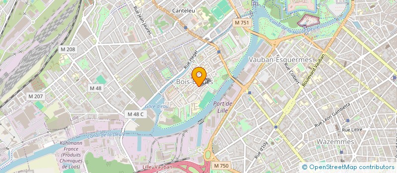 localisation de l'entreprise MADAME HELENE MATHOT à LILLE