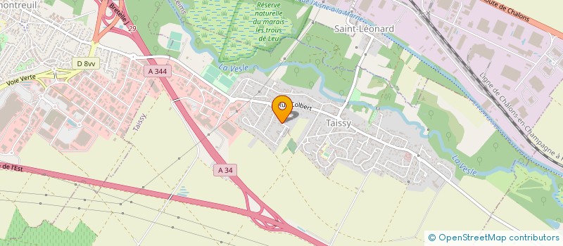 localisation de l'entreprise MADAME HELENE MATTHIEU  VILLERS-ALLERAND