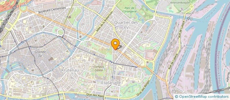 localisation de l'entreprise MADAME HELENE MAULER à STRASBOURG