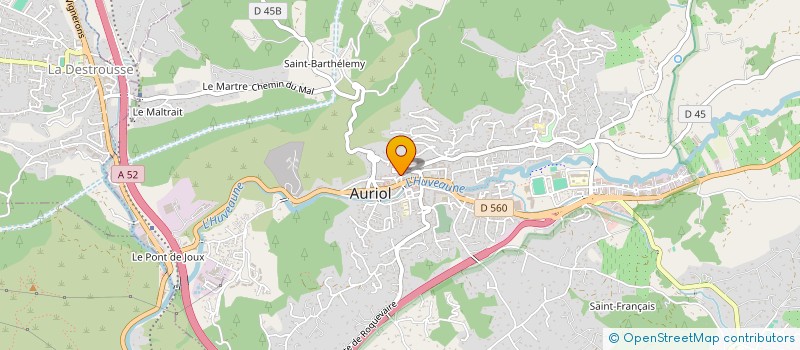 localisation de l'entreprise MADAME HELENE MAYNARD  AURIOL