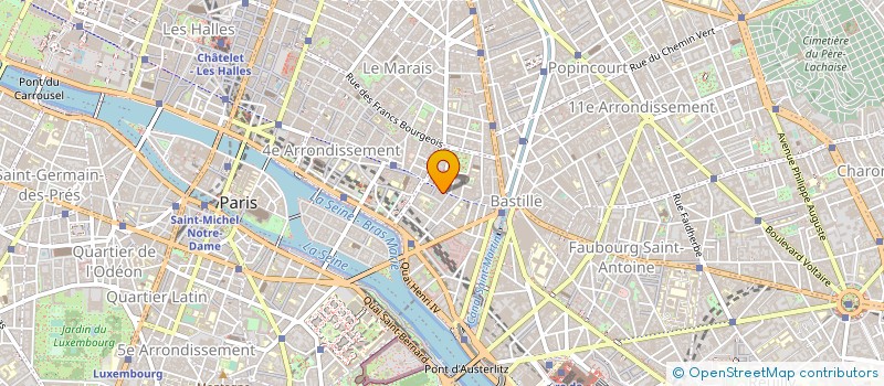 localisation de l'entreprise MADAME HELENE MELCER  PARIS