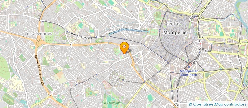 localisation de l'entreprise MADAME HELENE MELLET à MONTPELLIER