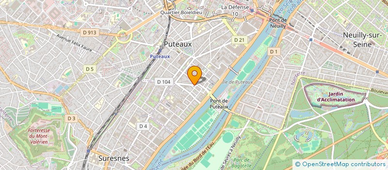 localisation de l'entreprise MADAME HELENE MENDY à PUTEAUX