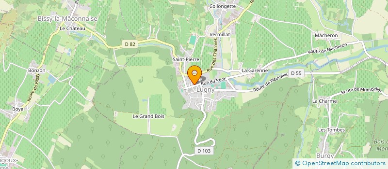 localisation de l'entreprise MADAME HELENE MEOT  SAINT-ALBAIN