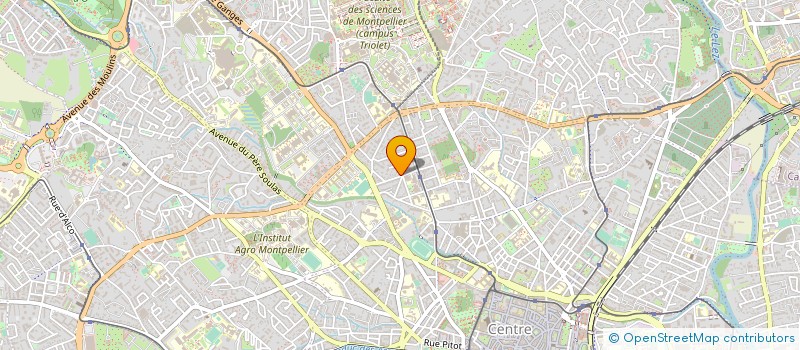 localisation de l'entreprise MADAME HELENE MERCIER à MONTPELLIER