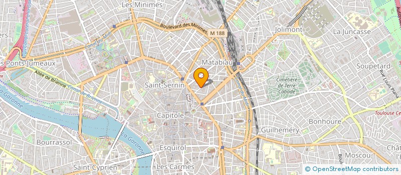 localisation de l'entreprise MADAME HELENE MERLET à TOULOUSE