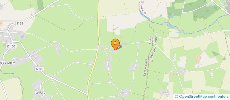 localisation de l'entreprise MADAME HELENE MESTON  QUILLY