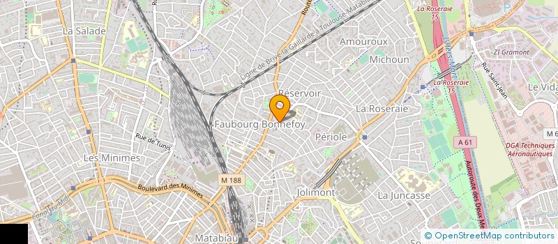 localisation de l'entreprise MADAME HELENE METIVET à TOULOUSE