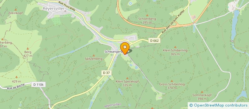 localisation de l'entreprise MADAME HELENE METZGER  BITCHE