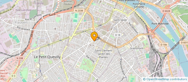 localisation de l'entreprise MADAME HELENE MEYER  ROUEN