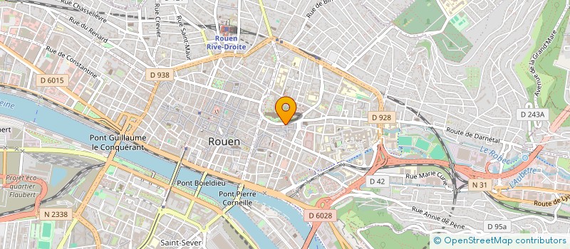 localisation de l'entreprise MADAME HELENE MICHELLE POIRON  ROUEN