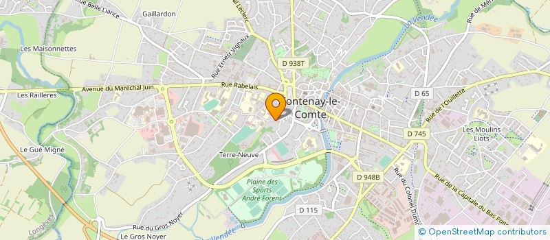 localisation de l'entreprise MADAME HELENE MICOU à FONTENAY-LE-COMTE