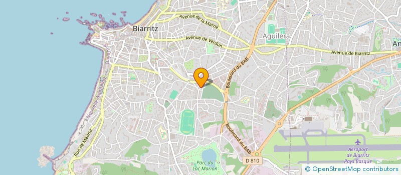 localisation de l'entreprise MADAME HELENE MIGNARDI à BIARRITZ