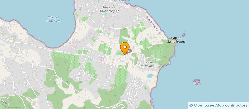 localisation de l'entreprise MADAME HELENE MIGNUCCI à SAINT-TROPEZ