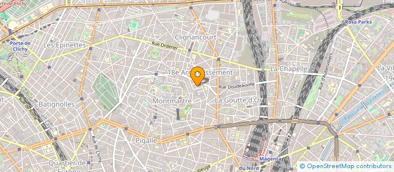 localisation de l'entreprise MADAME HELENE MILOCHEVITCH  PARIS