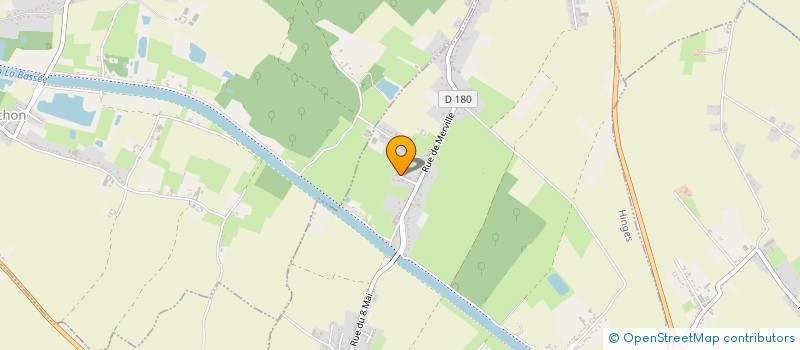 localisation de l'entreprise MADAME HELENE MILON  HINGES