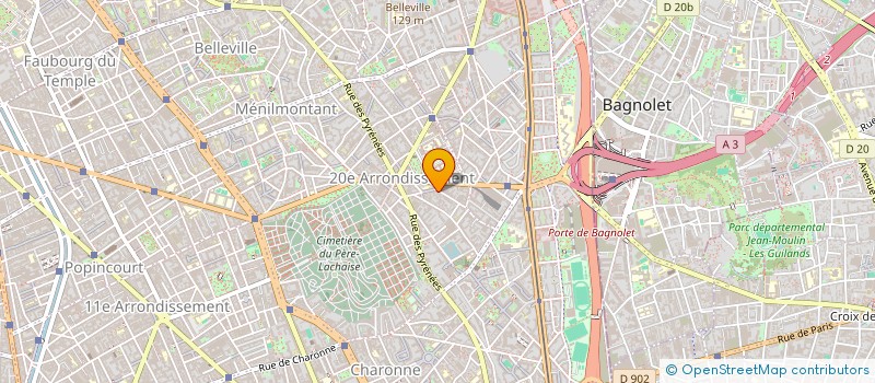 localisation de l'entreprise MADAME HELENE MISSILLIER  PARIS