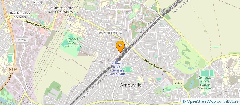 localisation de l'entreprise MADAME HELENE MITYASOGLU  ARNOUVILLE