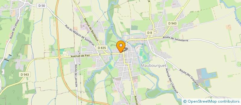 localisation de l'entreprise MADAME HELENE MOCELLIN  MAUBOURGUET