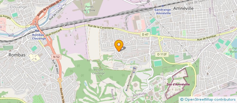 localisation de l'entreprise MADAME HELENE MODARD  THIONVILLE