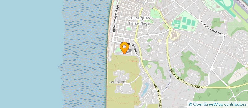 localisation de l'entreprise MADAME HELENE MONVOISIN-BOCHU  LE TOUQUET PARIS PLAGE