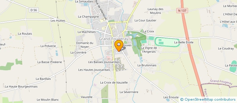 localisation de l'entreprise MADAME HELENE MORAITIS  GRAND-FOUGERAY