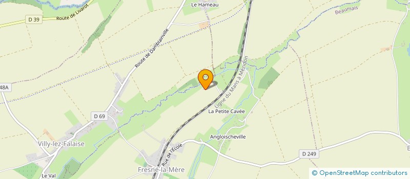 localisation de l'entreprise MADAME HELENE MORALES à FRESNE-LA-MERE