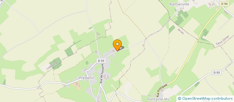 localisation de l'entreprise MADAME HELENE MORDACQ  PREDEFIN