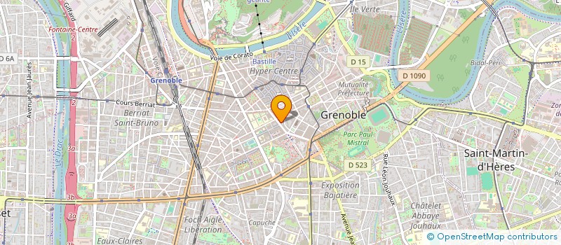 localisation de l'entreprise MADAME HELENE MOREIRA à GRENOBLE