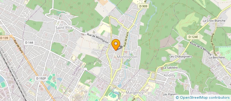 localisation de l'entreprise MADAME HELENE MOREL  MONTLIGNON