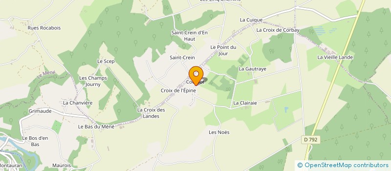 localisation de l'entreprise MADAME HELENE MORICE  PLEMET