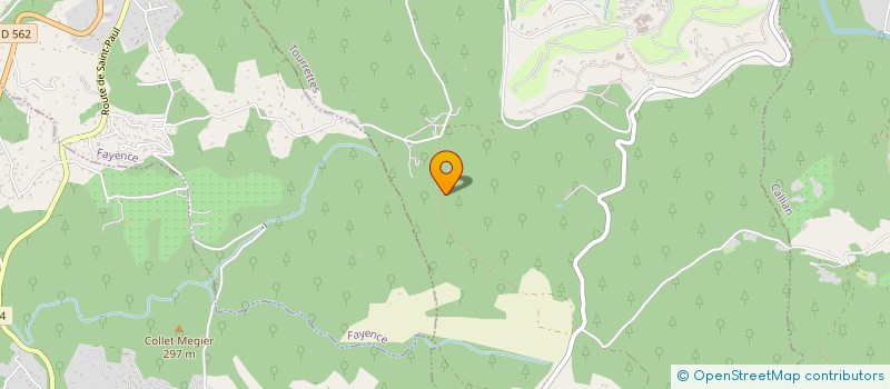 localisation de l'entreprise MADAME HELENE MORO  TOURRETTES