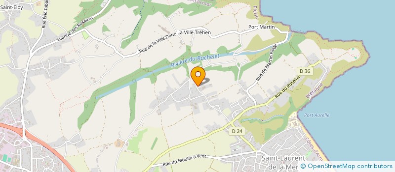 localisation de l'entreprise MADAME HELENE MORVAN  PLERIN