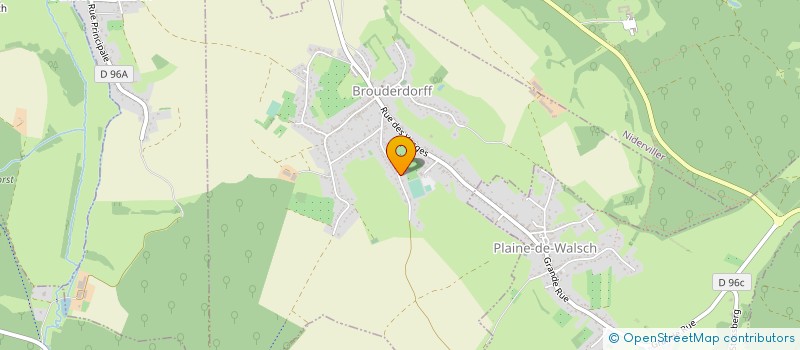 localisation de l'entreprise MADAME HELENE MOSES  SARREBOURG