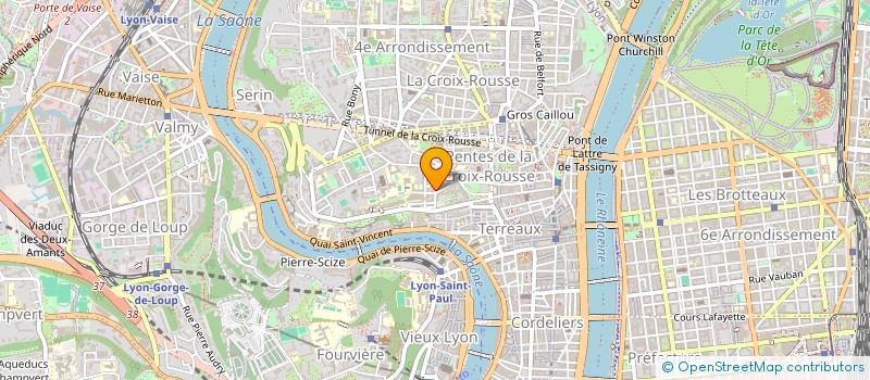 localisation de l'entreprise MADAME HELENE MOUCHARD à LYON