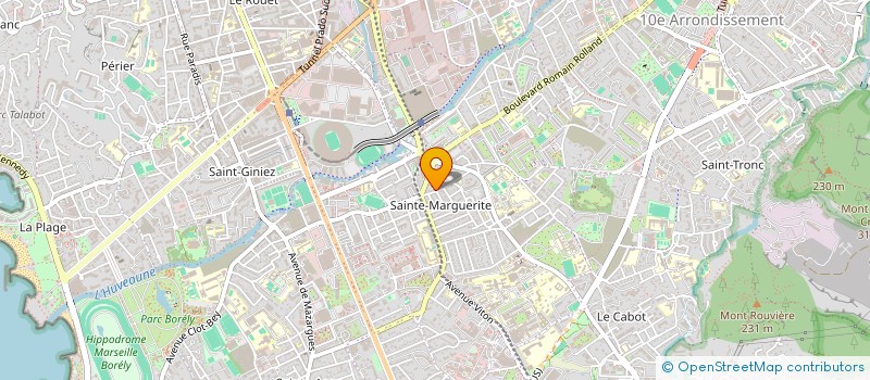 localisation de l'entreprise MADAME HELENE MOULS à MARSEILLE 9EME