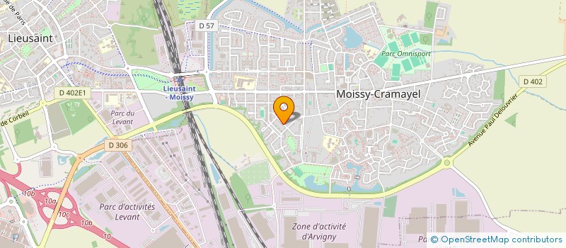 localisation de l'entreprise MADAME HELENE NDONGO à MOISSY-CRAMAYEL