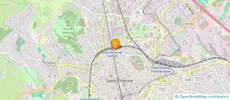 localisation de l'entreprise MADAME HELENE NEVEU  SAINT-ETIENNE