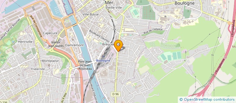 localisation de l'entreprise MADAME HELENE NIZART à BOULOGNE-SUR-MER