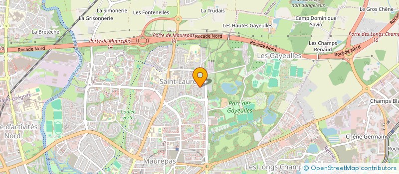 localisation de l'entreprise MADAME HELENE NOEL  RENNES