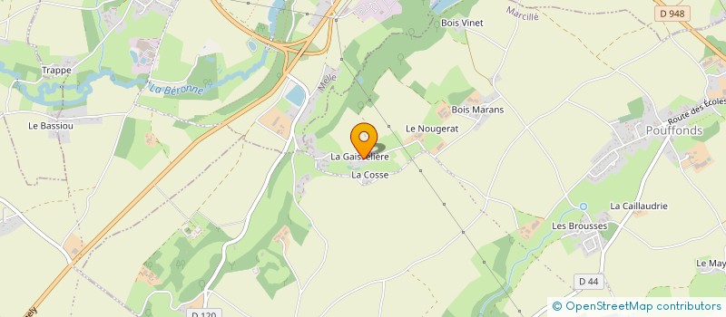 localisation de l'entreprise MADAME HELENE NOSTEN  MARCILLE