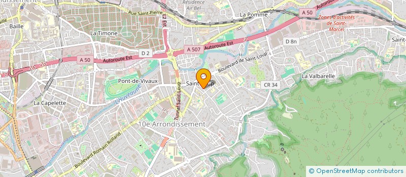localisation de l'entreprise MADAME HELENE NOTARESCHI à MARSEILLE 10EME